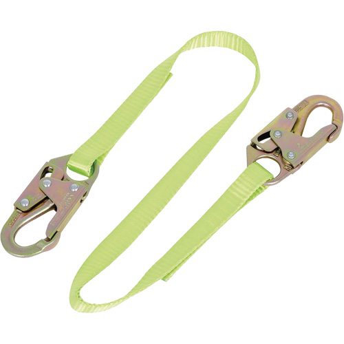 LAN-3400-4 Longe &agrave; sangle de retenue, 1 branches, 4', Classe CSA B Rock Safety Industrial Ltd