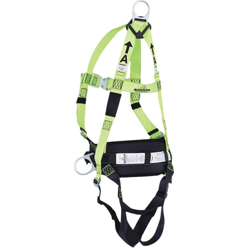 FBH10000L1020-S  Harnais de s&eacute;curit&eacute; s&eacute;rie entrepreneur avec ceinture de positionnement, Certifi&eacute;e CSA, Classe AP, Petit Rock Safety Industrial Ltd