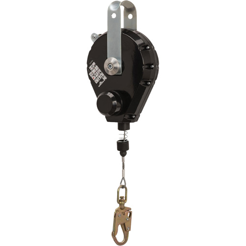 SRL-73303-60 Cable Self-Retracting Lifeline with Recovery, 60', Galvanized Steel, Swivel Rock Safety Industrial Ltd