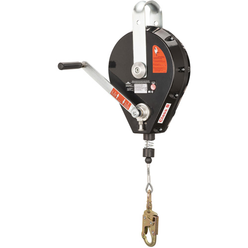SRL-73303-96 Cable Self-Retracting Lifeline with Recovery, 96', Galvanized Steel, Swivel Rock Safety Industrial Ltd