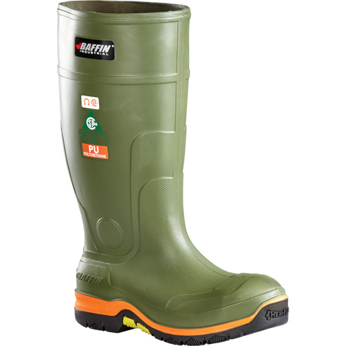 Bottes de s&eacute;curit&eacute; Hercules pour hommes, Polyur&eacute;thane thermique, Embout Aluminium, Pointure 9, Semelle R&eacute;sistant aux perforations Rock Safety Industrial Ltd