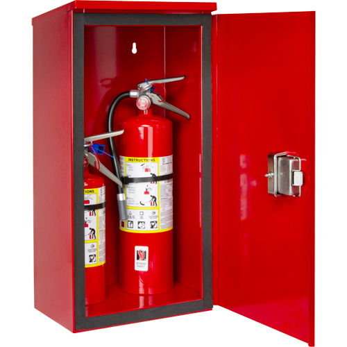 Heavy-Duty Outdoor Fire Extinguisher Cabinet, 14" W x 28" H x 10" D Rock Safety Industrial Ltd