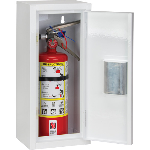 Indoor Fire Extinguisher Cabinet, 8" W x 18" H x 6" D Rock Safety Industrial Ltd