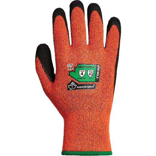 Gants d'hiver r&eacute;sistants &agrave; la coupe Dexterity TKTAGLX, Taille Moyen, Calibre 13, Rev&ecirc;tement Latex, Enveloppe en TenActiv, ASTM ANSI niveau A3 Rock Safety Industrial Ltd