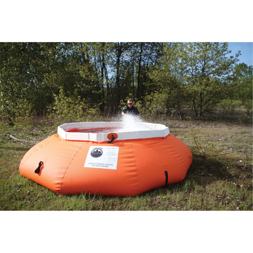 R&eacute;servoir d'eau d'usage multiple Pumpkin Tank Rock Safety Industrial Ltd