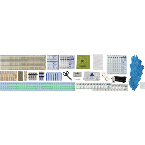 Trousse de premiers soins Shield, R&eacute;pond ou surpasse la norme CSA Z1220-24 type 2 environnements &agrave; faible risque, Grand (51-100 travailleurs) Rock Safety Industrial Ltd