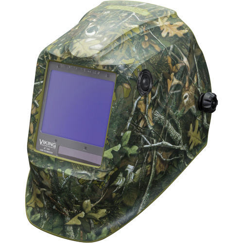 Masque de soudage VIKING 3350 White Tail Camo, 3,74" lo x 3,34" la Champ de vision, Teinte 5 - 13 Rock Safety Industrial Ltd
