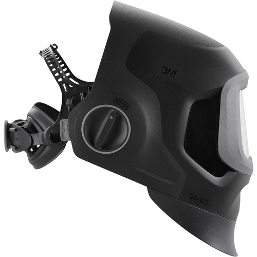 Masque de soudage noir &agrave; devant fixe Speedglas G5-03 Pro, 2,8" lo x 4,3" la Champ de vision, Teinte 2,5/5/8-13, Noir Rock Safety Industrial Ltd