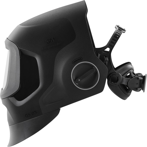 Masque de soudage noir &agrave; devant fixe Speedglas G5-03 Pro, 2,8" lo x 4,3" la Champ de vision, Teinte 8-14/3/5, Noir Rock Safety Industrial Ltd