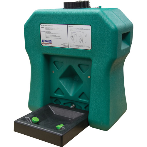 Portable Self-Contained Eyewash Station, Gravity-Fed, 16 gal. Capacity, Meets ANSI Z358.1 Rock Safety Industrial Ltd