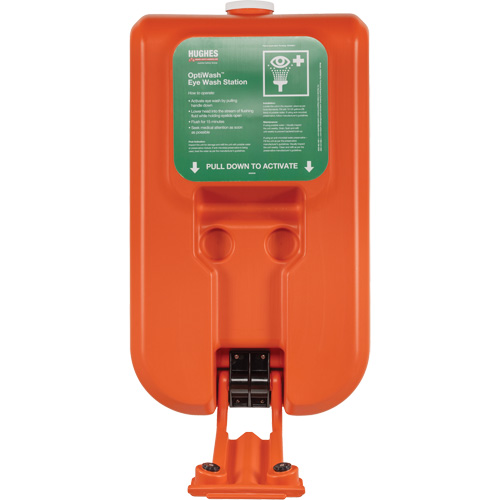 Portable Self-Contained Eyewash Station, Gravity-Fed, 10 gal. Capacity, Meets ANSI Z358.1 Rock Safety Industrial Ltd