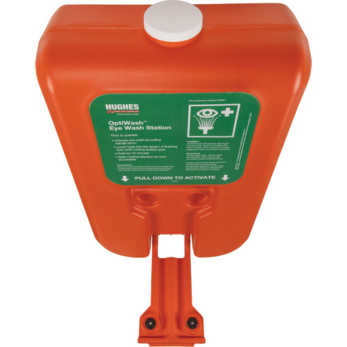 Portable Self-Contained Eyewash Station, Gravity-Fed, 10 gal. Capacity, Meets ANSI Z358.1 Rock Safety Industrial Ltd