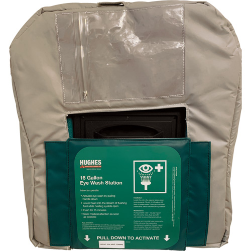Insulated Jacket for 16-Gallon Gravity Fed Eyewash Rock Safety Industrial Ltd