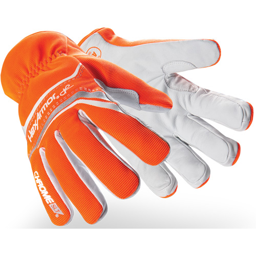 Gants r&eacute;sistant &agrave; la coupe Chrome SLT 4075, Taille Petit/7, Enveloppe en Ch&egrave;vre/PEHP, ASTM ANSI niveau A6/EN 388 niveau E Rock Safety Industrial Ltd