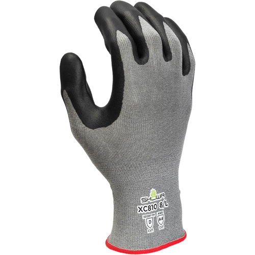 Gants r&eacute;sistants &agrave; la coupe XC810, Taille 6/Petit, Calibre 18, Rev&ecirc;tement Nitrile, Enveloppe en PEHP, ASTM ANSI niveau A4/EN 388 niveau D Rock Safety Industrial Ltd