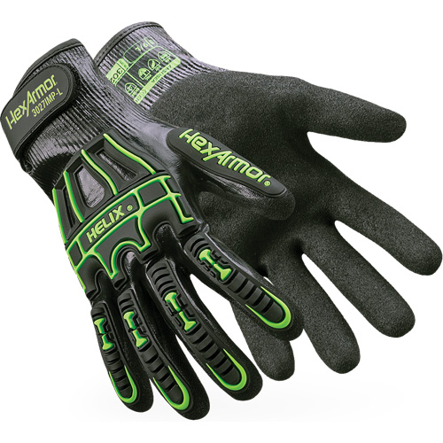 Gants Helix 3027IMP, Taille 6/T-petit, Calibre 21, Rev&ecirc;tement Nitrile, Enveloppe en PEHP, ASTM ANSI niveau A7 Rock Safety Industrial Ltd
