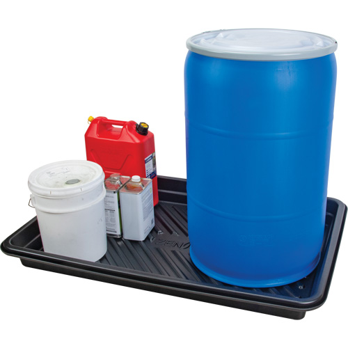 Spill Tray, 30" L x 48" W x 4.5" H, 30 US gal. Spill Capacity Rock Safety Industrial Ltd