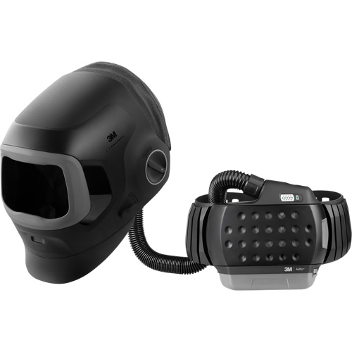 Casque de soudage Speedglas G5-03 Pro-Air avec syst&egrave;me de respirateur d'&eacute;puration d'air propuls&eacute; Adflo — SANS filtre autoassombrissant, Masque de soudage, Pile Lithium-ion Rock Safety Industrial Ltd