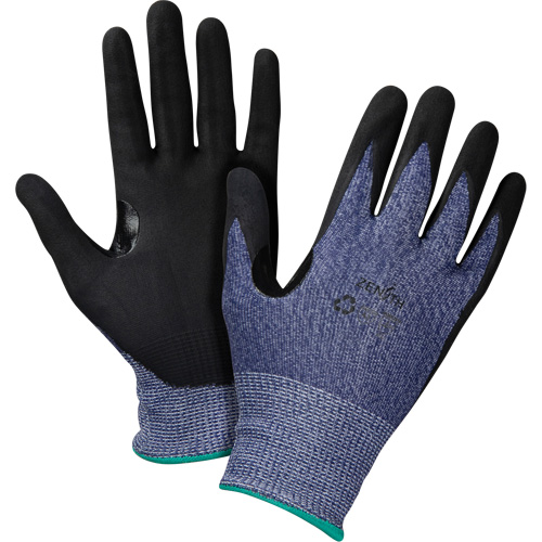 Cut-Resistant Gloves, Size Small, 15 Gauge, Foam Nitrile Coated, HPPE Shell, ASTM ANSI Level A3 Rock Safety Industrial Ltd