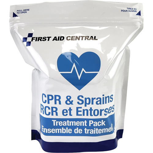 9 articles pour la RCR et le soin des entorses pour la trousse d'intervention d'urgence de premiers soins Rock Safety Industrial Ltd