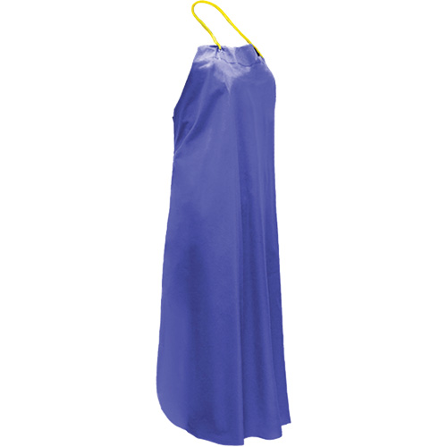 CoverMe Apron, PVC/Vinyl, 45" L x 35" W, Blue Rock Safety Industrial Ltd