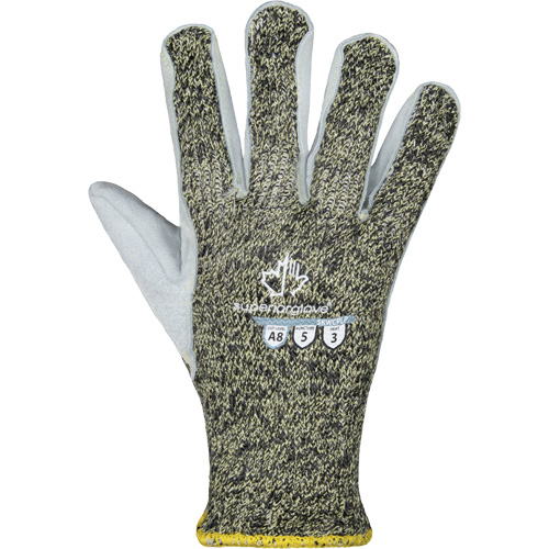 Gants de protection thermique avec paumes en cuir ParaActiv SKWCPLP , Taille T-petit, Calibre 7, Enveloppe en ParaActiv, ASTM ANSI niveau A8 Rock Safety Industrial Ltd