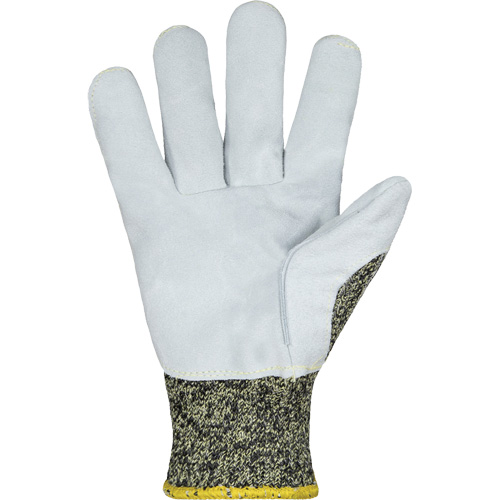 Gants de protection thermique avec paumes en cuir ParaActiv SKWCPLP , Taille T-petit, Calibre 7, Enveloppe en ParaActiv, ASTM ANSI niveau A8 Rock Safety Industrial Ltd
