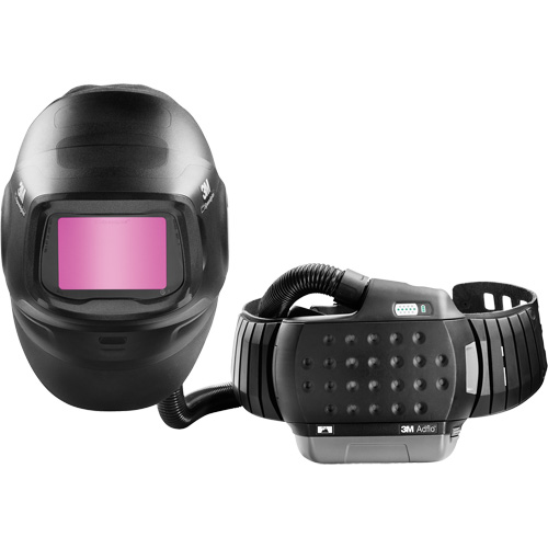 Speedglas G5-01 Heavy-Duty Welding Helmet with Adflo PAPR Assembly, Welding Helmet, Lithium-Ion Battery Rock Safety Industrial Ltd