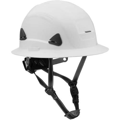 Fibre Metal Climbing Style Helmet with Full Brim, Meets CSA Type 2, Ratchet Suspension, Non-Vented Rock Safety Industrial Ltd