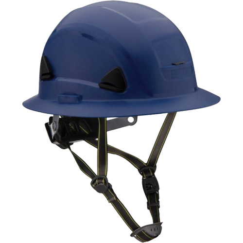Fibre Metal Climbing Style Helmet with Full Brim, Meets CSA Type 2, Ratchet Suspension, Non-Vented Rock Safety Industrial Ltd