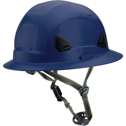 Fibre Metal Climbing Style Helmet with Full Brim, Meets CSA Type 2, Ratchet Suspension, Non-Vented Rock Safety Industrial Ltd