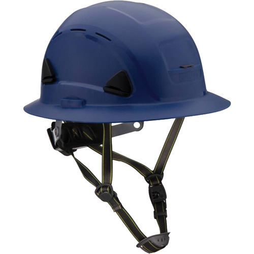 Fibre Metal Climbing Style Helmet with Full Brim, Meets CSA Type 2, Ratchet Suspension, Vented Rock Safety Industrial Ltd
