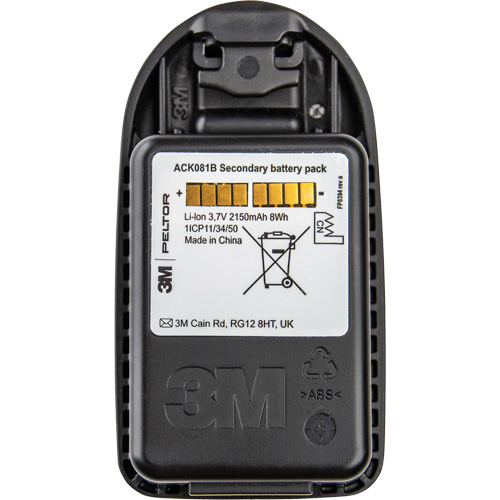 Bloc-pile LI-ION rechargeable Peltor Rock Safety Industrial Ltd