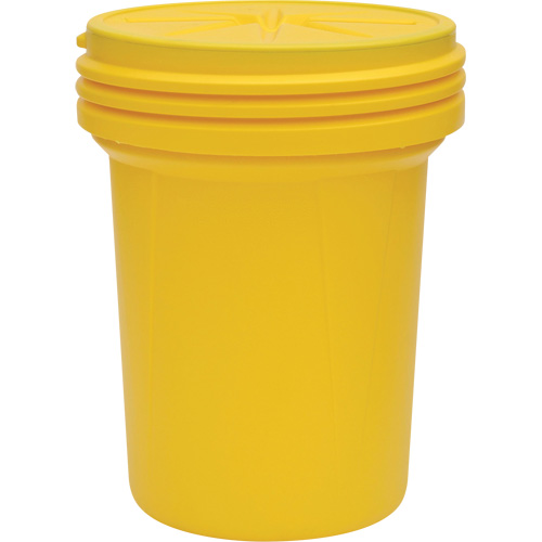 Lab Pack Plastic Barrel Drum with Screw-On Lid, 30 US gal., Mobile/Stationary Rock Safety Industrial Ltd