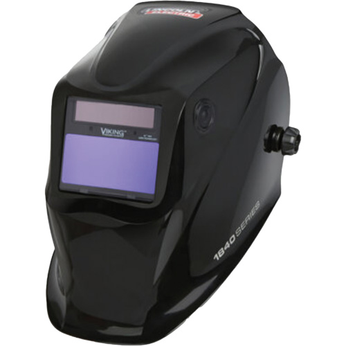 VIKING 1840 Series Auto-Darkening Welding Helmet, 7 - 13 Shade Range, Black Rock Safety Industrial Ltd