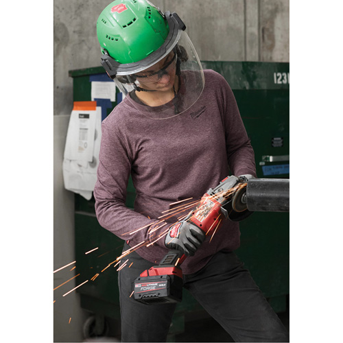 T-shirt hybride &agrave; manches longues FREEFLEX, Femmes, T-petit, Mauve Rock Safety Industrial Ltd