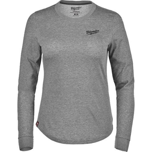 T-shirt hybride &agrave; manches longues FREEFLEX, Femmes, T-petit, Gris Rock Safety Industrial Ltd