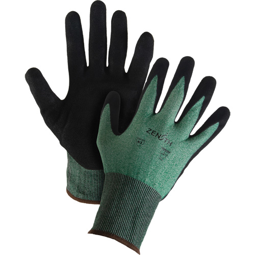 Lightweight High-Dexterity Cut-Resistant Gloves, Size 9, 21 Gauge, Foam Nitrile Coated, Stainless Steel/HPPE Shell, ASTM ANSI Level A3 Rock Safety Industrial Ltd