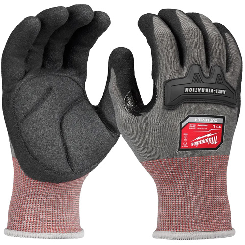Gants antivibration haute dext&eacute;rit&eacute;, Taille Petit, Paume Synth&eacute;tique Rock Safety Industrial Ltd