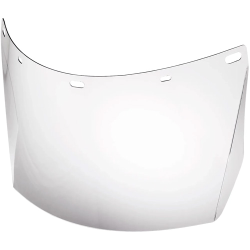 Lentille de rechange pour visi&egrave;re compl&egrave;te sans rev&ecirc;tement, Polycarbonate, Teinte Transparent Rock Safety Industrial Ltd