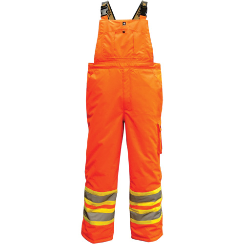 6450PO Freezer 300D Trilobal Overalls, Polyester, Medium, High Visibility Orange Rock Safety Industrial Ltd
