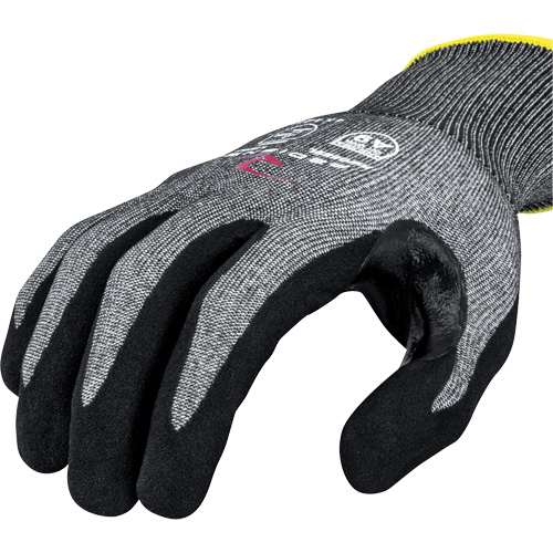 RWG589 Cut Protection Coated Gloves, Size Large, 18 Gauge, Foam Nitrile Coated, HPPE Shell, ASTM ANSI Level A9/EN 388 Level F Rock Safety Industrial Ltd