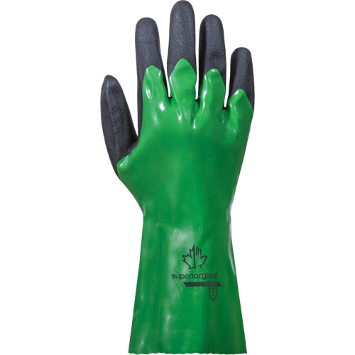 Gants r&eacute;sistants aux produits chimiques SolvStop, Taille 7, 12" lo, PVC Rock Safety Industrial Ltd