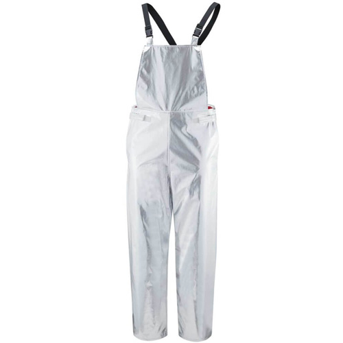 Heat Reflective Bib-Overalls, 2X-Large, Aluminized PBI Kevlar&reg; Rock Safety Industrial Ltd