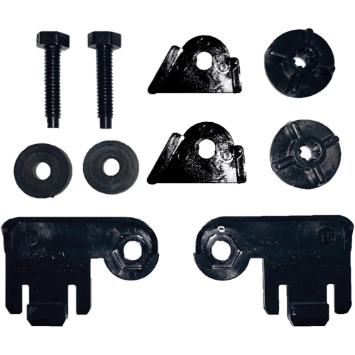 Jeu d'adaptateurs A5 noir pour casques &agrave; fentes Rock Safety Industrial Ltd