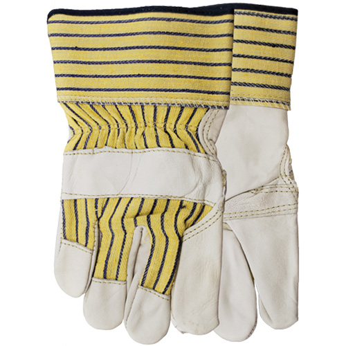 Poor Boy Gloves, One Size, Grain Cowhide Palm Rock Safety Industrial Ltd
