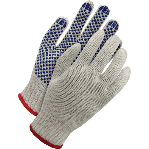 Deny&reg; Poly-Cotton Glove with PVC Dots, Size Medium Rock Safety Industrial Ltd
