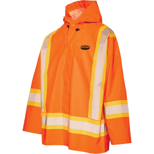 Imperm&eacute;able R804 Hurricane, Petit, Orange haute visibilit&eacute; Rock Safety Industrial Ltd