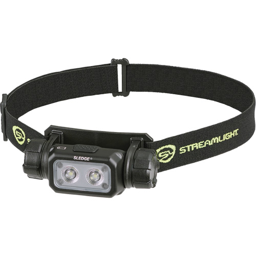 Lampe frontale Sledge, DEL, 600 lumens, 4,25 hres de fonctionnement, piles Rechargeable Rock Safety Industrial Ltd