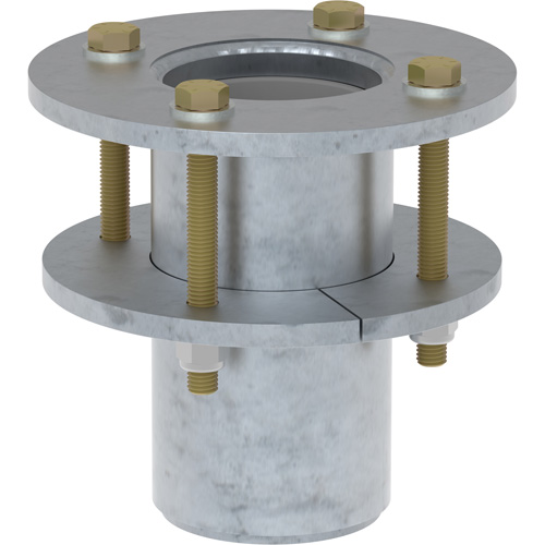 Socle de montage galvanis&eacute; sur pont pour espace clos DBI-SALA Rock Safety Industrial Ltd